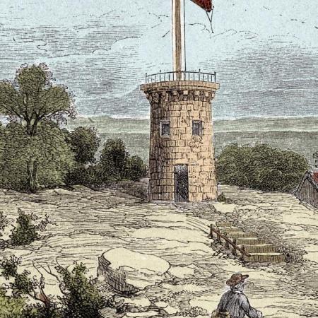 Balade à la découverte des vestiges du télégraphe de Château 