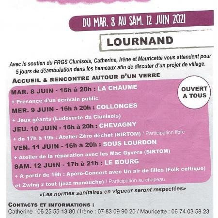 Café nomade à Lournand