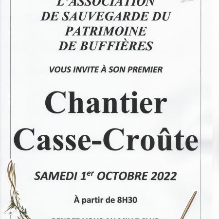 Chantier Casse-Croûte