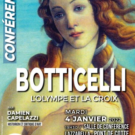 Conférence - BOTTICELLI, l'Olympe et la croix