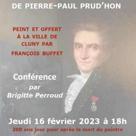 Conférence le portrait de Pierre-Paul Prud’hon