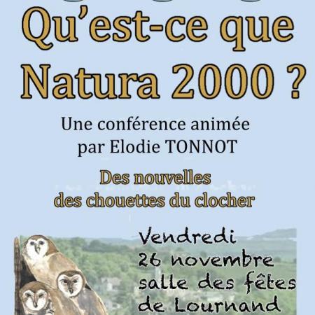 Conférence : qu’est-ce que Natura 2000 ?
