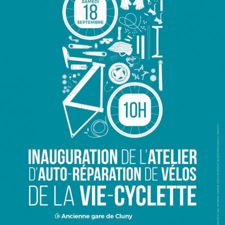  Inauguration de l’atelier d’auto-réparation de vélos