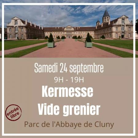 Kermesse vide-grenier à l'abbaye de Cluny
