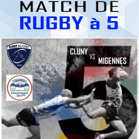 Match de rugby à 5