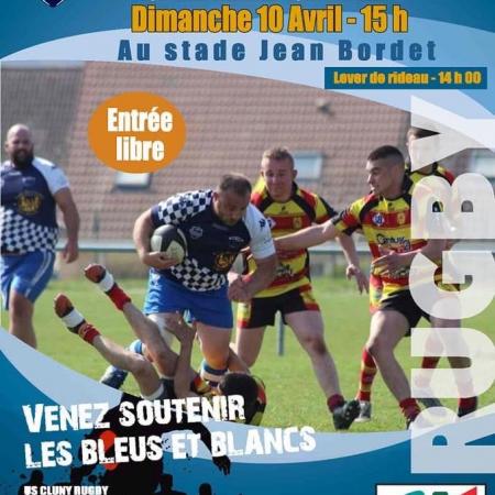 Rugby : US Cluny - RC Chenôve